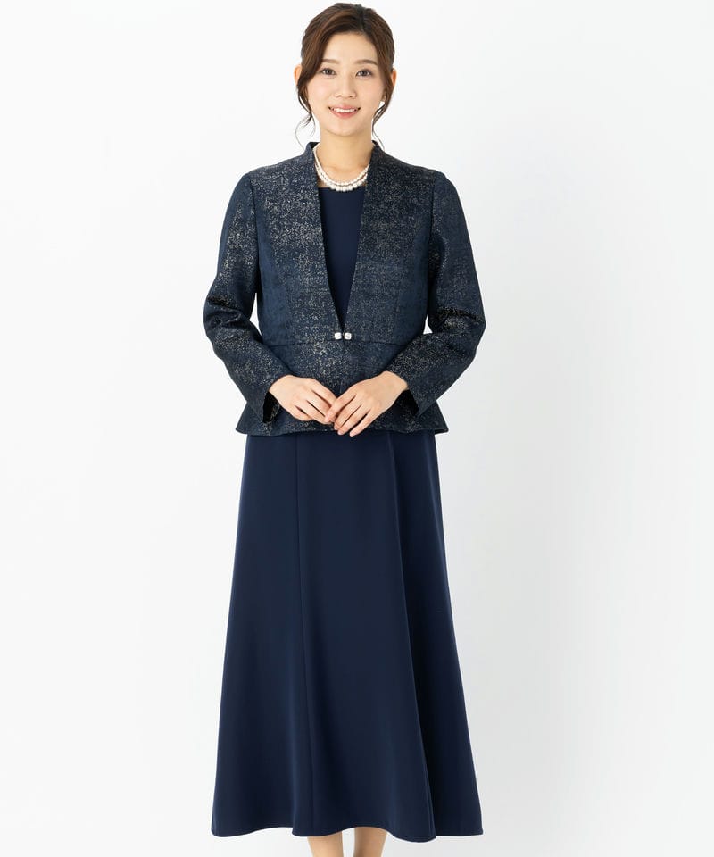 組曲 【プレミアムスーツ2点SET】クミキョク ジャケット+ワンピース