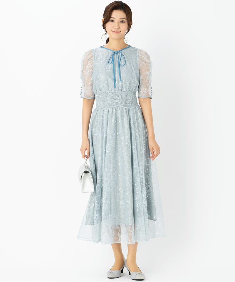 ⭐専用⭐【タグ付き】JILL STUART ライトブルー レースドレス ⭐専用
