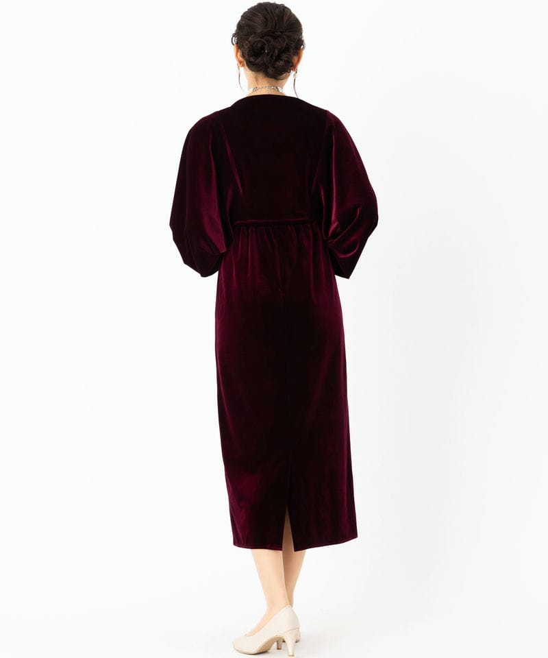 Select Shop ボレロセットベロアドレス その他 x レッド系 | 結婚式