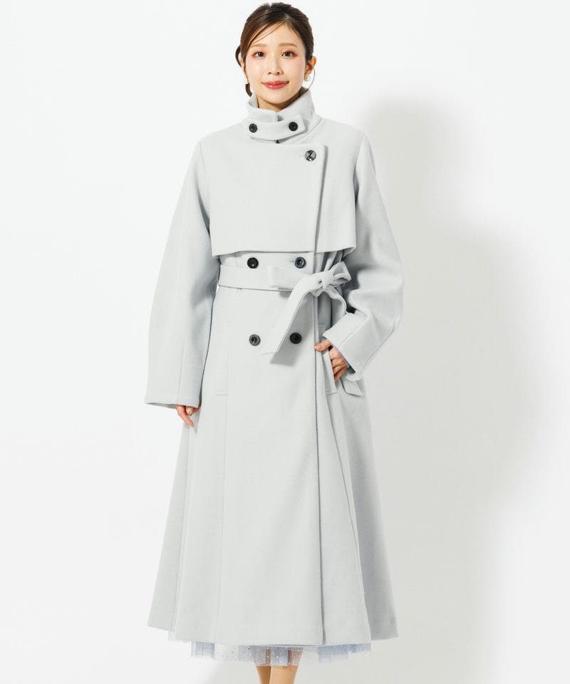 dazzlin ダズリン 2WAYカラーレディコート グレー系 | 結婚式