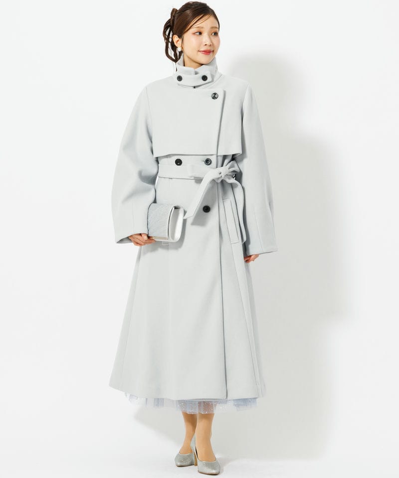 dazzlin ダズリン 2WAYカラーレディコート グレー系 | 結婚式 