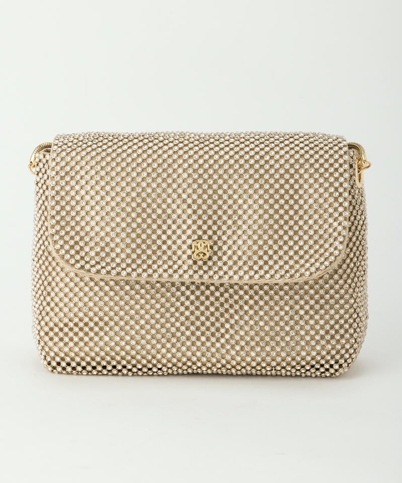 SNIDEL  ビジューかごバッグ 期間限定値下げ SNIDEL スナイデル ビジューミニポシェットバッグ その他 x ゴールド系