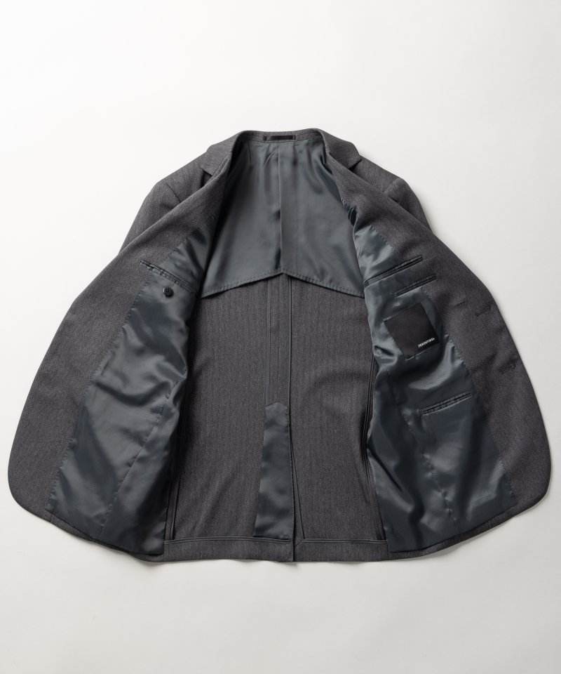 Select Shop ヘリンボーン3ピーススーツ グレー系 | 結婚式パーティー