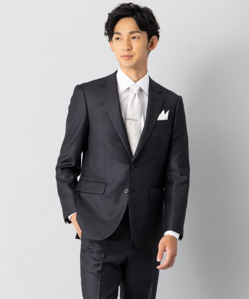 TAKEO KIKUCHI タケオキクチ シャイニーシャークピンヘッドスーツ