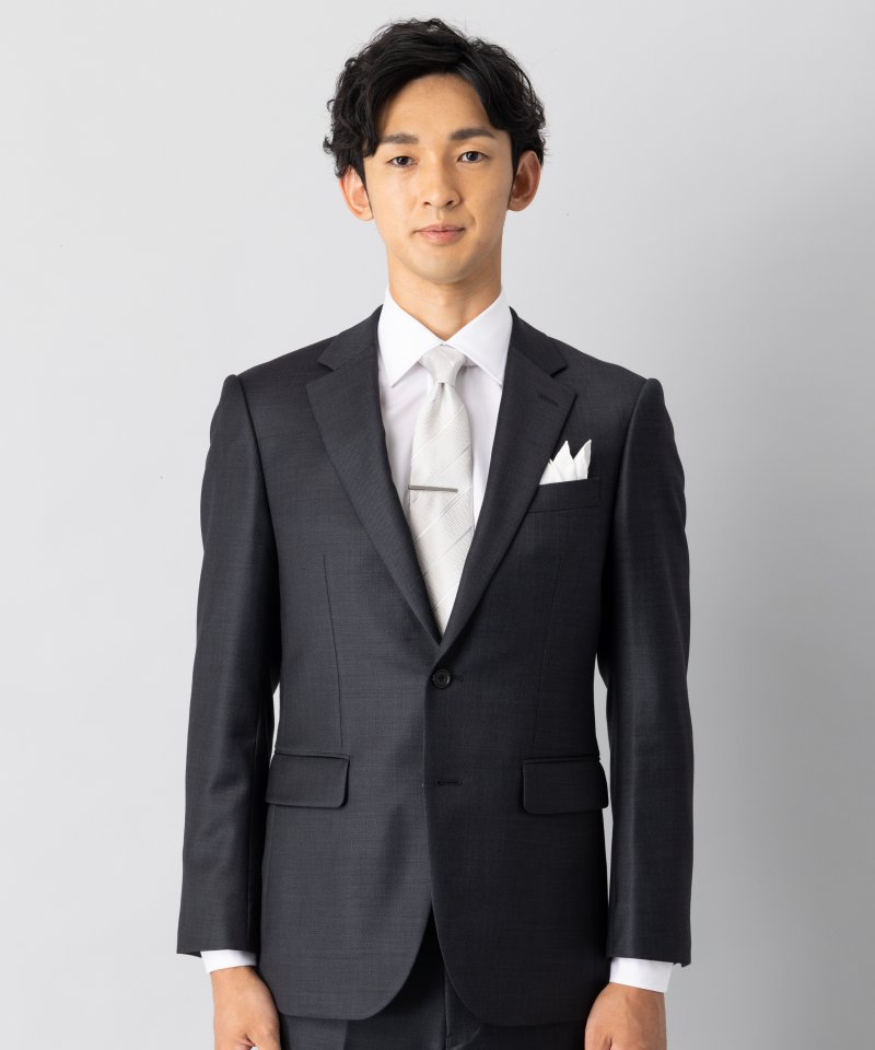 TAKEO KIKUCHI タケオキクチ シャイニーシャークピンヘッドスーツ