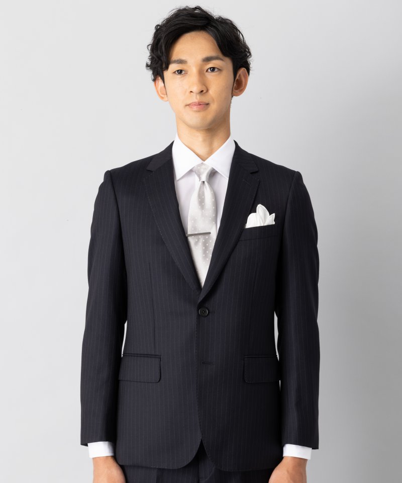 Paul Smith ポールスミス　スリーピース スーツ Paul Smith ポールスミス ヘリンボーンストライプ2Bスーツ ネイビー系