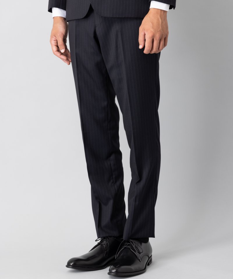 Paul Smith ポールスミス ヘリンボーンストライプ2Bスーツ ネイビー系