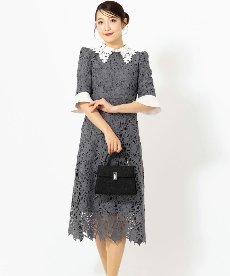 Ameri VINTAGE アメリヴィンテージ 2WAYリボンボレロドレス ブラック系