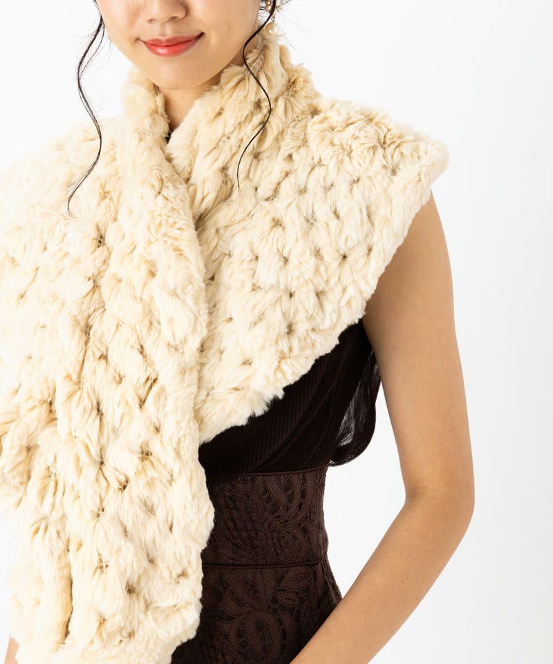 GRACE CONTINENTAL グレースコンチネンタル ラビットフリルストール