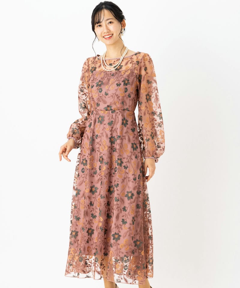 新品タグ付き Kastane エンブロイダリーオーガンジードレス ブラック 1 新品タグ付き Kastane エンブロイダリーオーガンジードレス ブラック 1