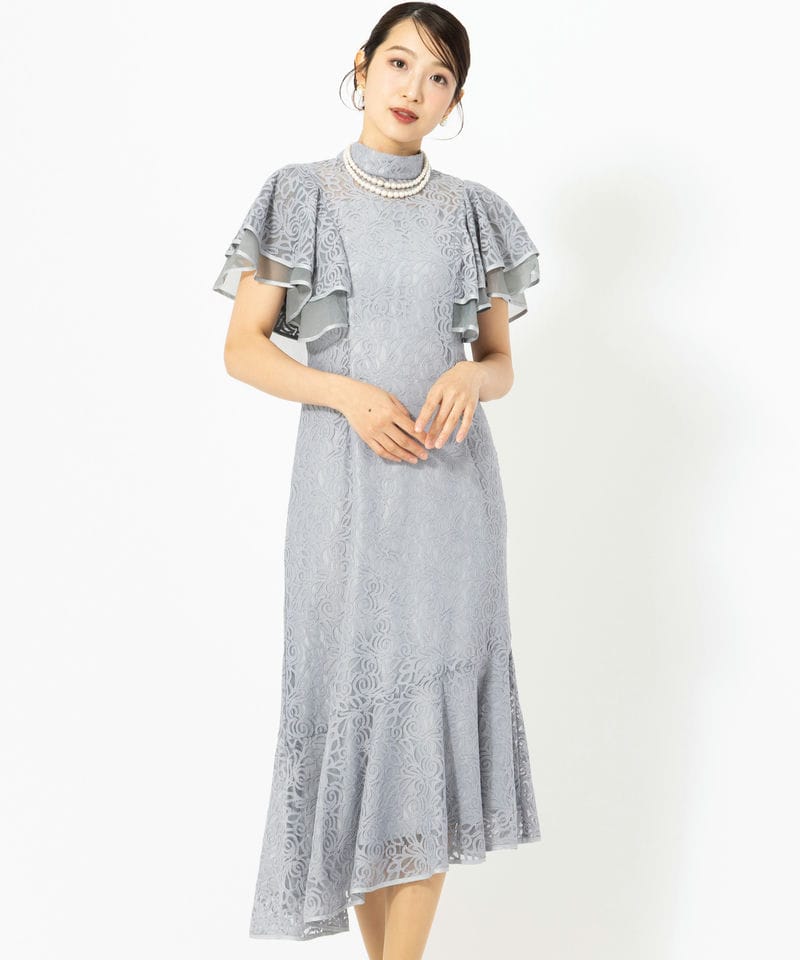 HARE ハレ 2Pレースキリカエジャケットドレス ブラック系 | 結婚式