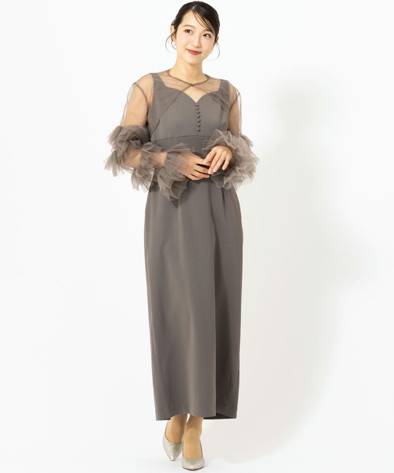 eimy istoire エイミーイストワール ラッフルスリーブチュールボレロ