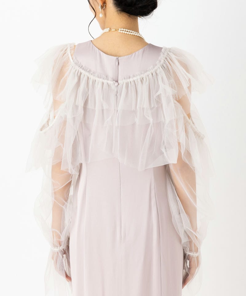 FRAY I.D フレイアイディー ギャザーボレロコンビドレス その他 x