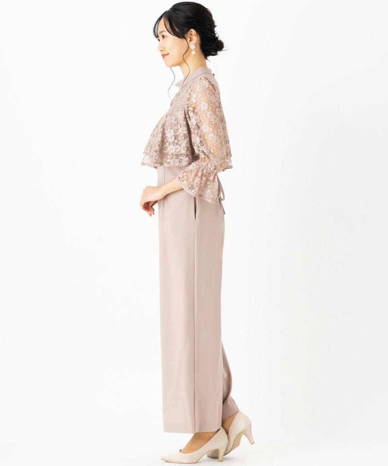 WILLSELECTION ウィルセレクション レースレイヤードオールインワン