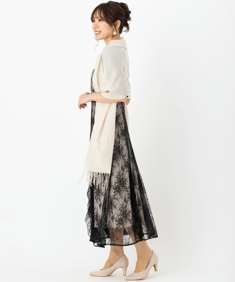 JILL STUART 【ドレス3点セット】ジルスチュアート バイカラーラッフル