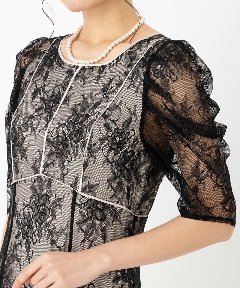JILL STUART 【ドレス3点セット】ジルスチュアート バイカラーラッフル