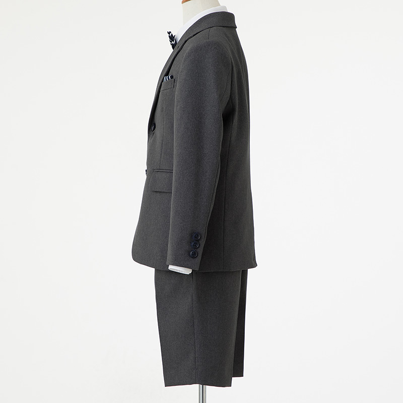 ELLE EN NOIR 【キッズスーツ4点SET】エルアンノアール グレー系