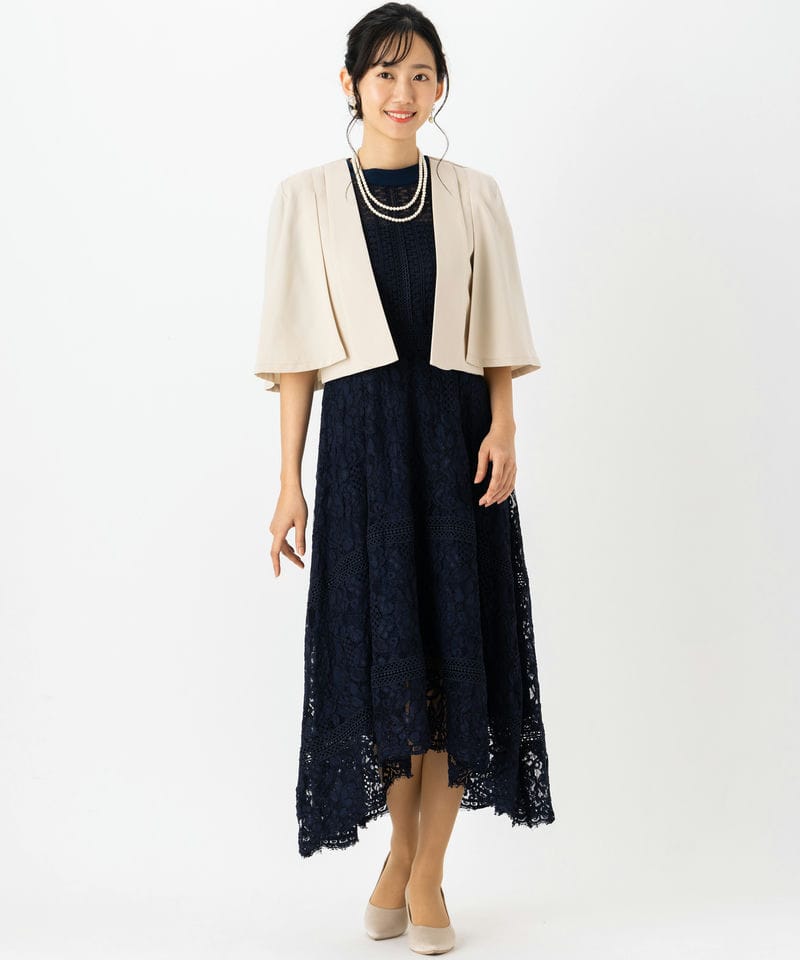 Select Shop ケープジャケット ベージュ系 | 結婚式パーティーの