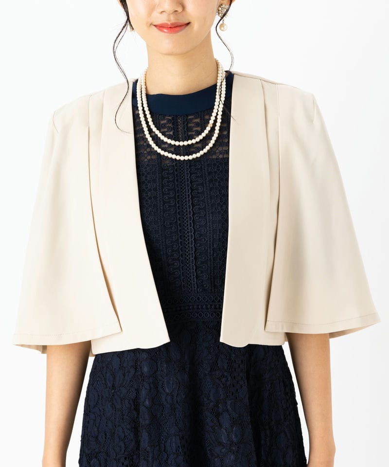 Select Shop ケープジャケット ベージュ系 | 結婚式パーティーの