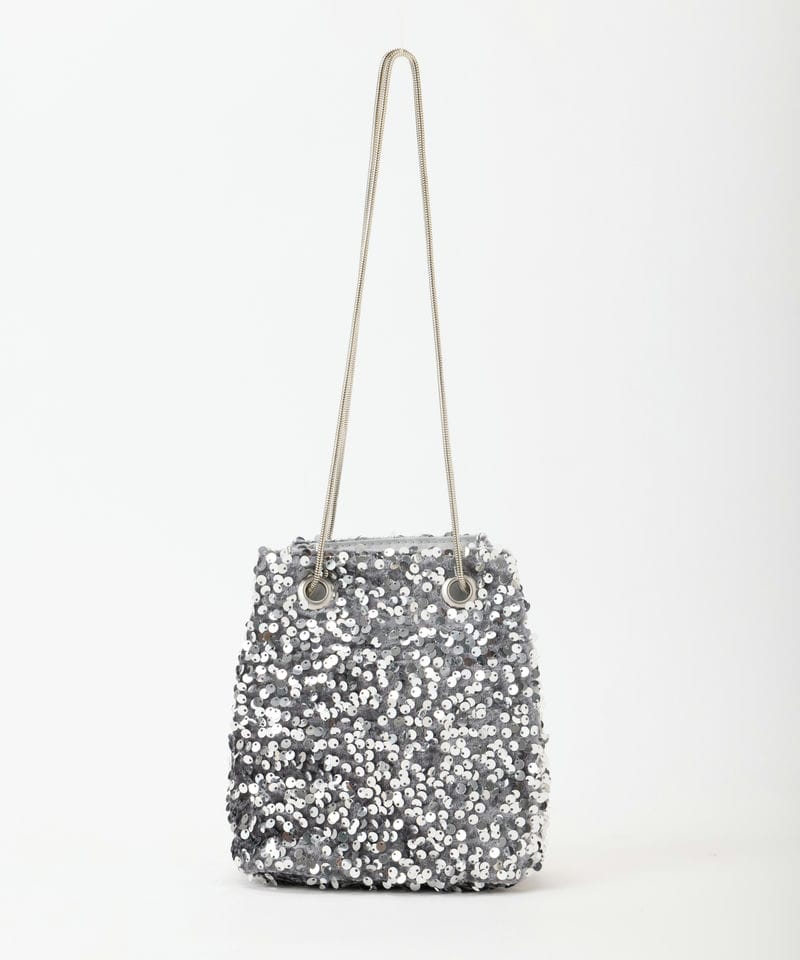 ameri  vintage パールバッグ Ameri VINTAGE（アメリ ヴィンテージ）HEART LADY PEARL BAG（ホワイト