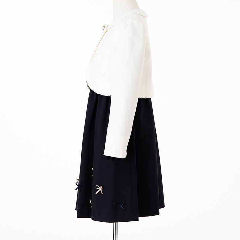 TOCCA 【キッズスーツ2点SET】トッカ ホワイト系 x ネイビー系 | 結婚