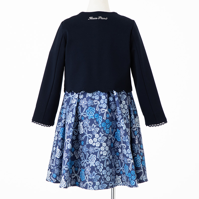 mezzo piano 【キッズスーツ2点SET】メゾピアノ ネイビー系 | 結婚式