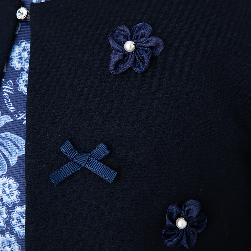 mezzo piano 【キッズスーツ2点SET】メゾピアノ ネイビー系 | 結婚式