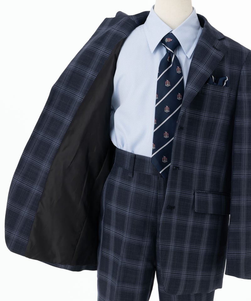 petit mainネイビー チェック柄 スーツ 5点セット 【公式通販】