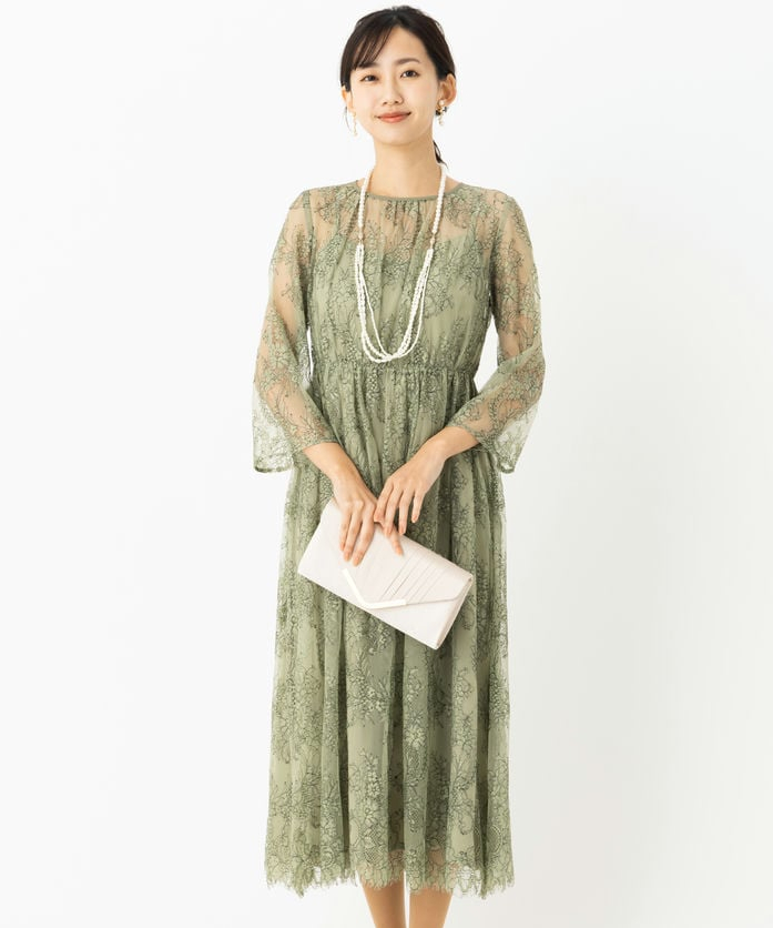 Dorry Doll ドリードール ボレロレイヤードレースドレス その他 x