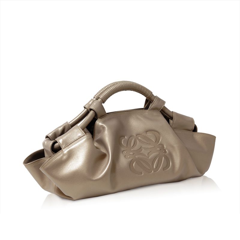 LOEWE ロエベ ナッパアイレ ハンドバッグ ゴールド系 | 結婚式