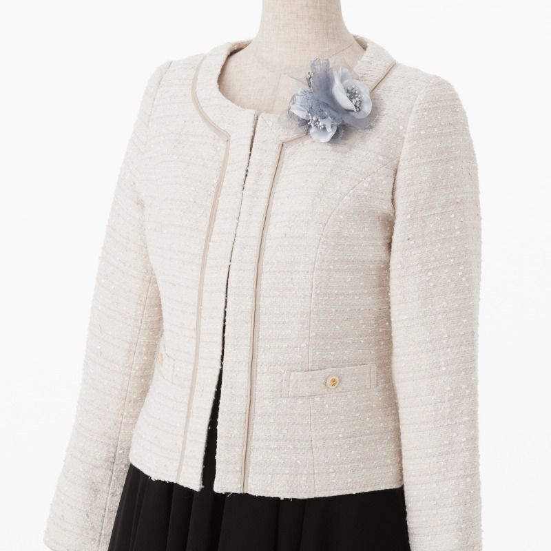 CLEAR IMPRESSION クリアインプレッション ツイードノーカラー