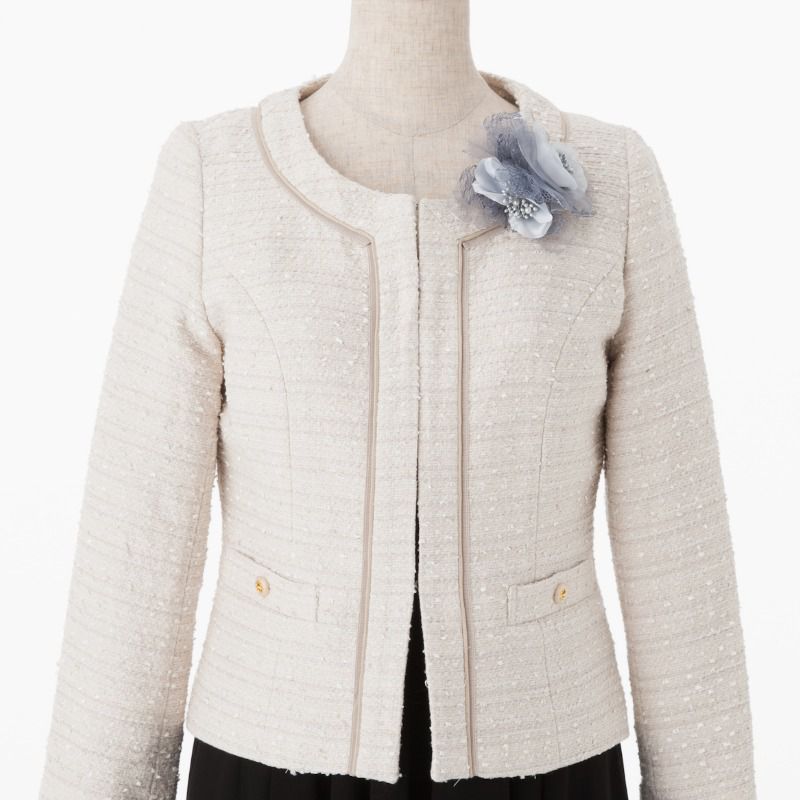 CLEAR IMPRESSION クリアインプレッション ツイードノーカラー