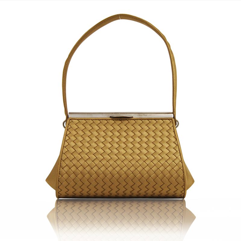 BOTTEGA VENETA ゴールドパーティバッグ Bottega Veneta ダストバック スモール ゴールド パーティー (BOTTEGA