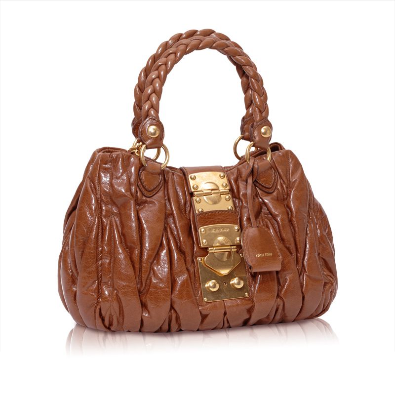 Miu Miu ミュウミュウ マトラッセ 2WAYバッグ ブラウン系 | 結婚式