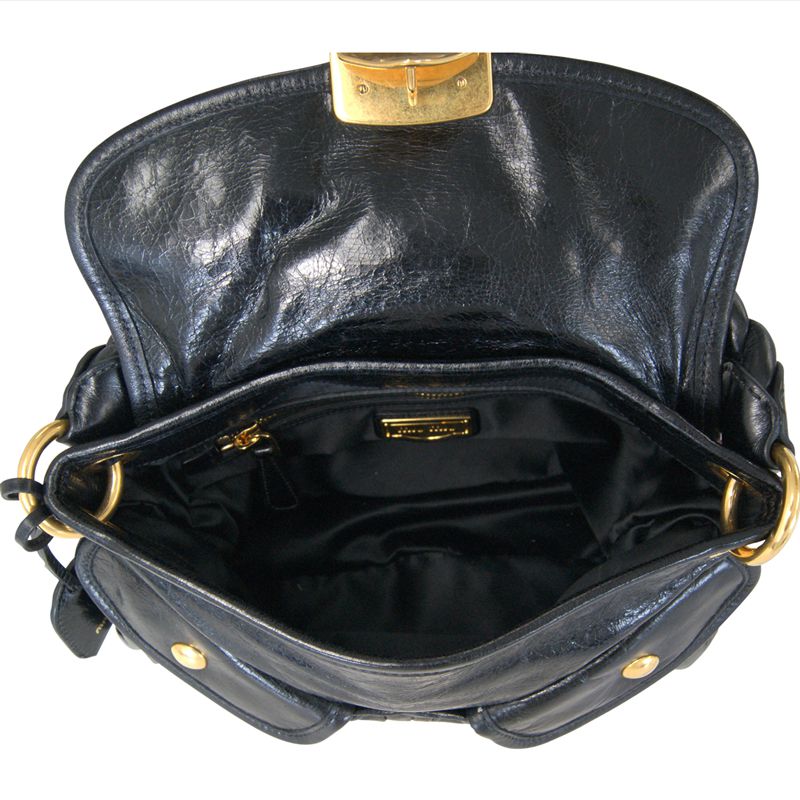 Miu Miu ミュウミュウ マトラッセ 2WAYバッグ ブラック系 | 結婚式