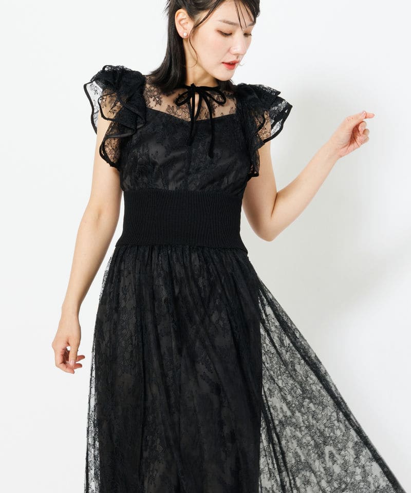 SNIDEL/ドレス/ブラック系のレンタルアイテム | 結婚式パーティーの