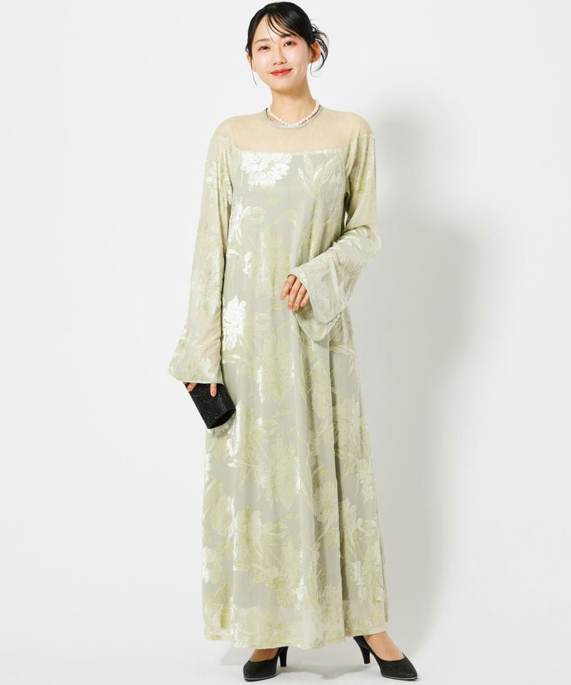 Ameri VINTAGE アメリヴィンテージ シアージャガードAラインドレス