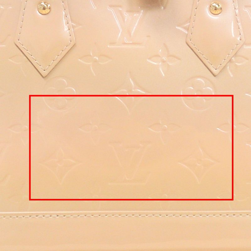 売上特価 Louis Vuitton アルマBB ヴェルニ ピンクベージュ 美品 