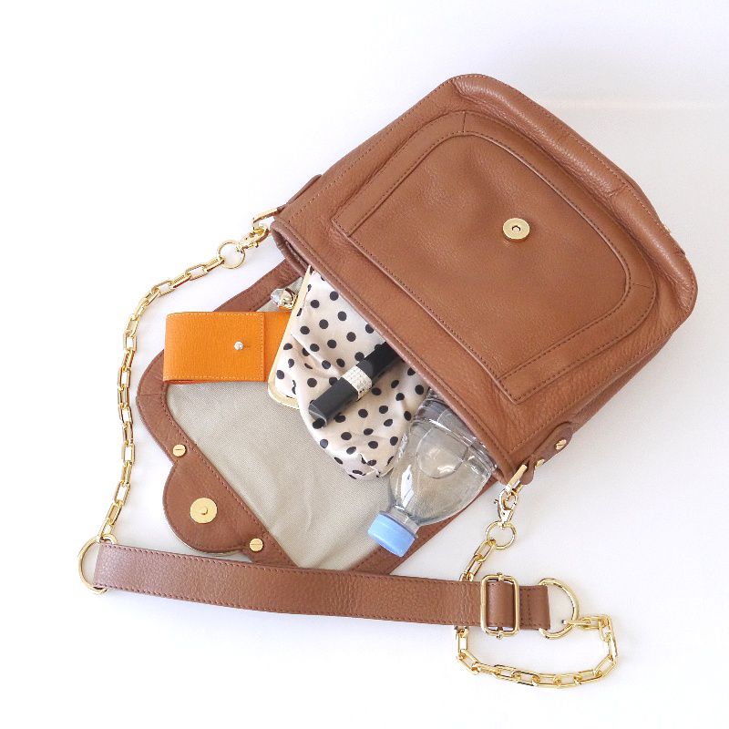 Tory Burch アマンダクロスボディー メッセンジャーバッグ ベージュ系