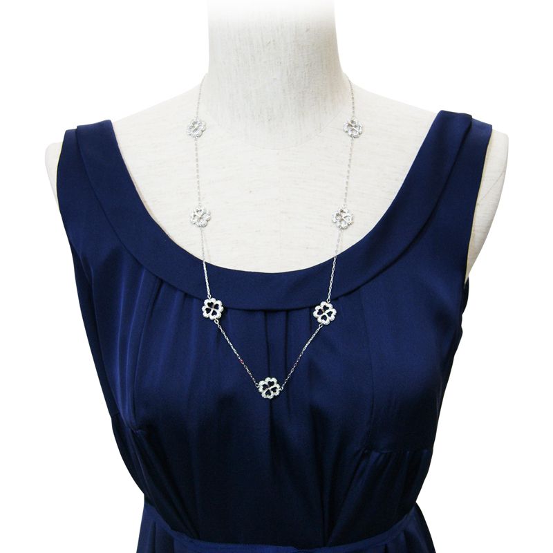 Swarovski スワロフスキー クローバーモチーフネックレス その他 x