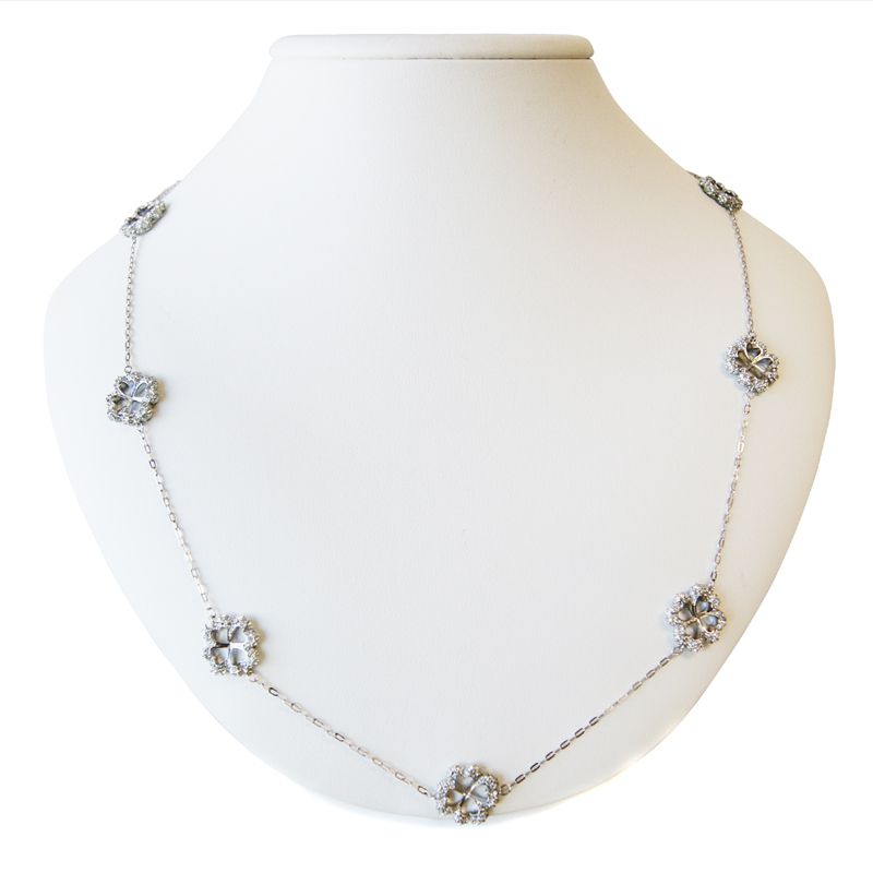 Swarovski スワロフスキー クローバーモチーフネックレス その他 x