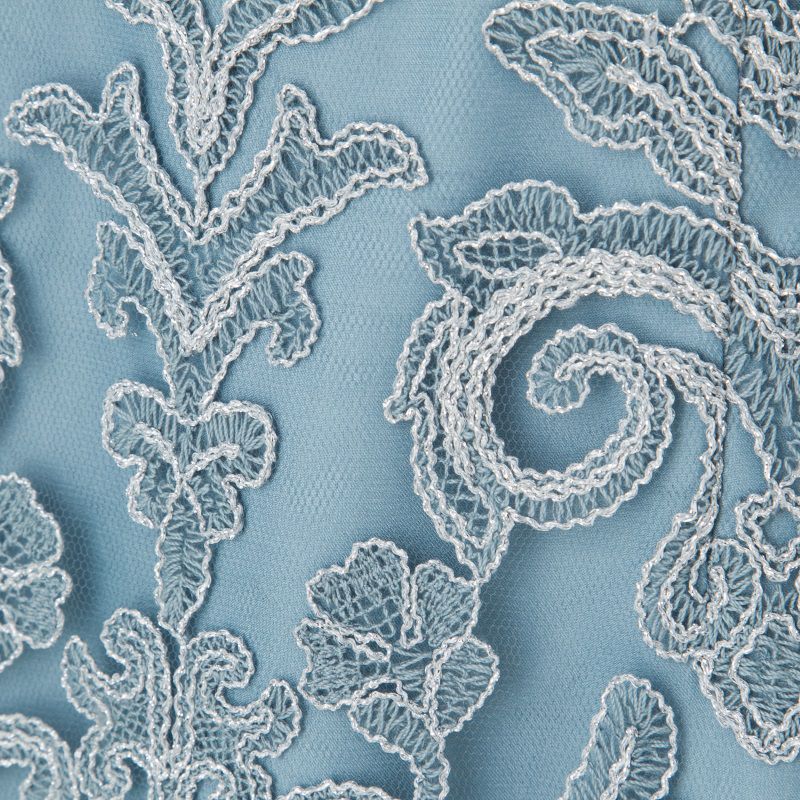 GRACE CONTINENTAL グレースコンチネンタル ラメコード刺繍ドレス