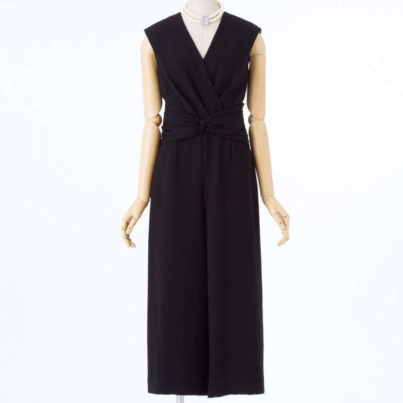 GRACE CONTINENTAL グレースコンチネンタル フリルワイドサロペット