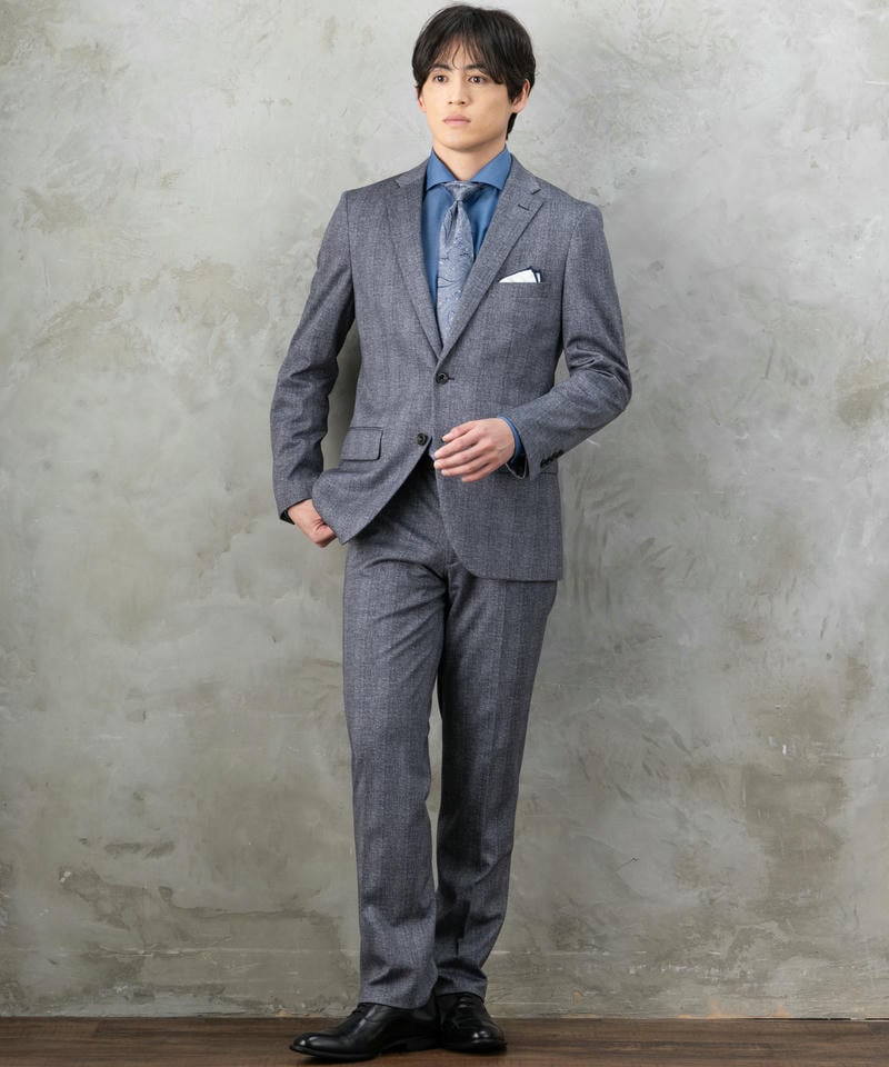 Select Shop [250242]グレンチェック・ストレッチツーピーススーツ