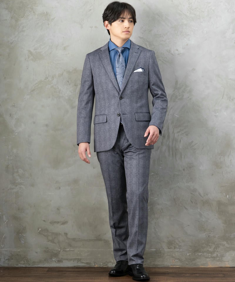 Select Shop [250242]グレンチェック・ストレッチツーピーススーツ
