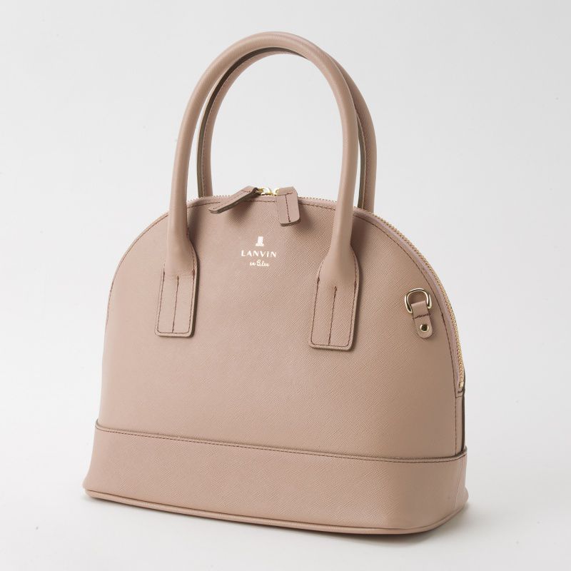 LANVIN en Bleu ランバンオンブルー ブガッティ2wayバッグ ピンク系
