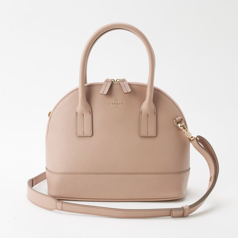 LANVIN en Bleu ランバンオンブルー ブガッティ2wayバッグ ピンク系