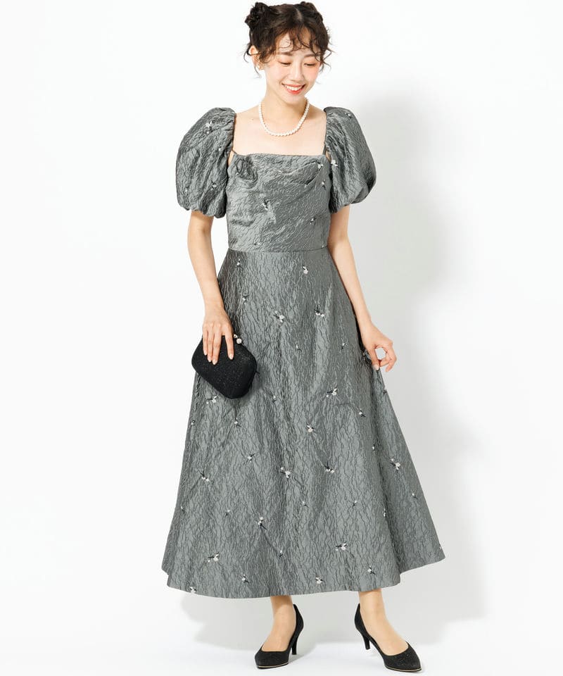 【新品未使用】AIMER 3WAY フィットフレアドレス AIMER 3WAY フィットフレアドレス AIMER 【公式通販】