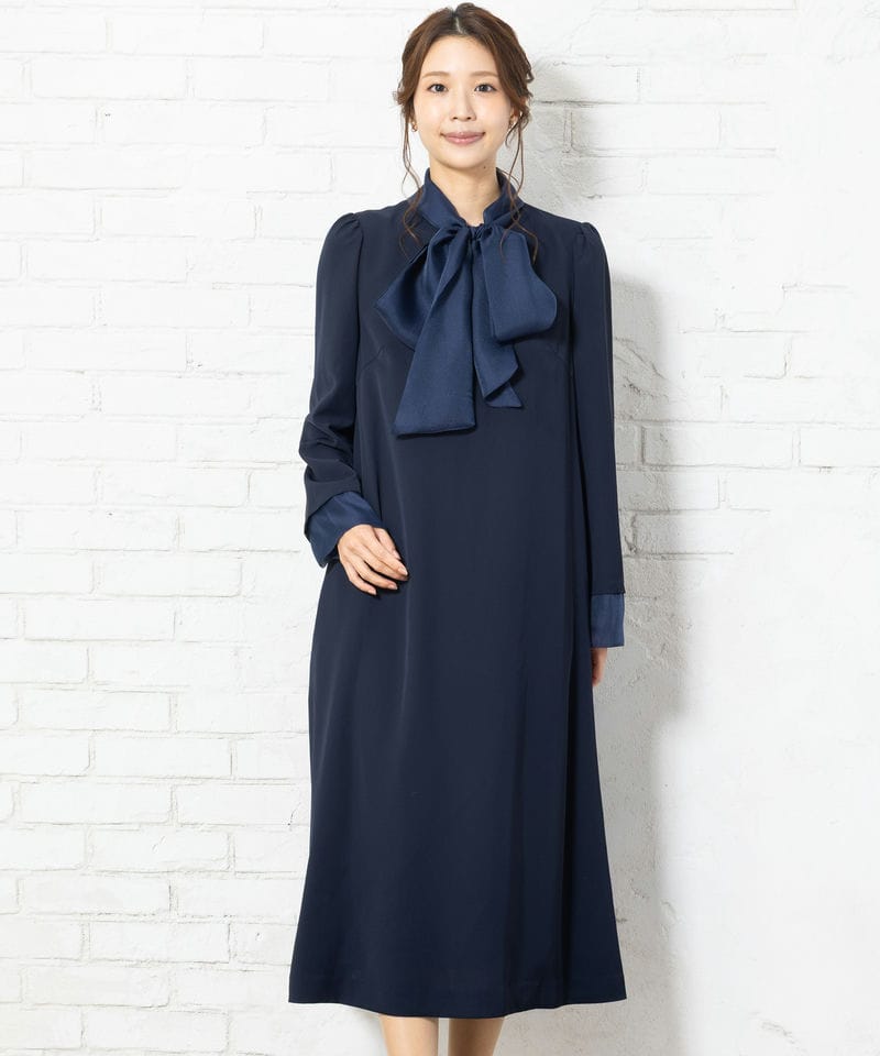 Ray Beams レイビームス ペイズリーレースドレス ブラック系 | 結婚式