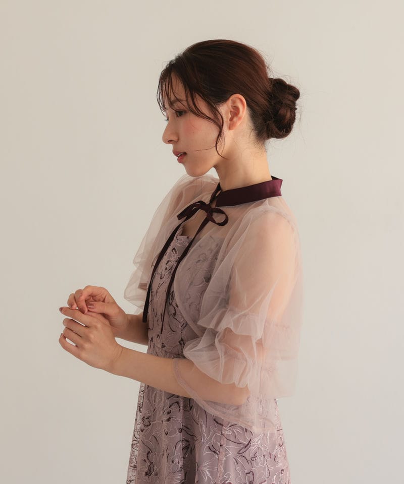 ANAYI アナイ ノーカラージャケット ベージュ系 | 結婚式パーティーの